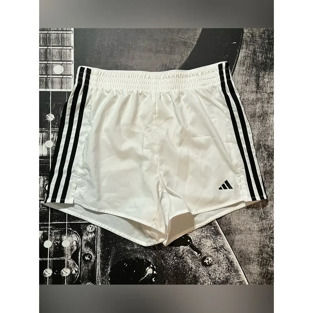 NWT Adidas 3-Stripes High-Rise Training Shorts